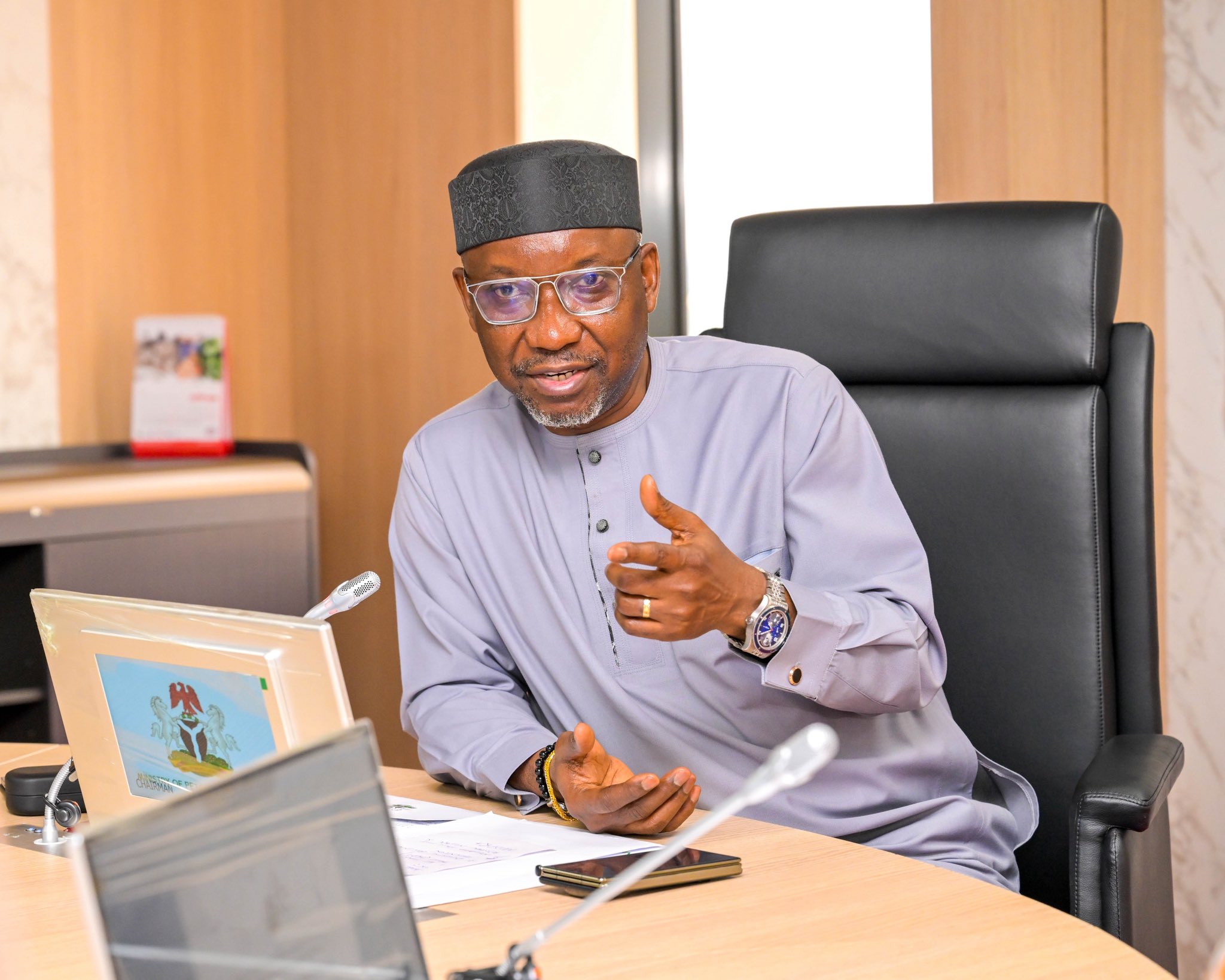 Minister of State for Petroleum Resources (Gas), Senator Ekperikpe Ekpo