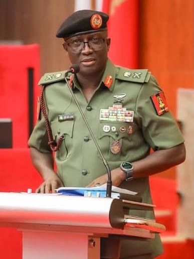 Chief of Army Staff (COAS), Lieutenant General Waidi Shaibu