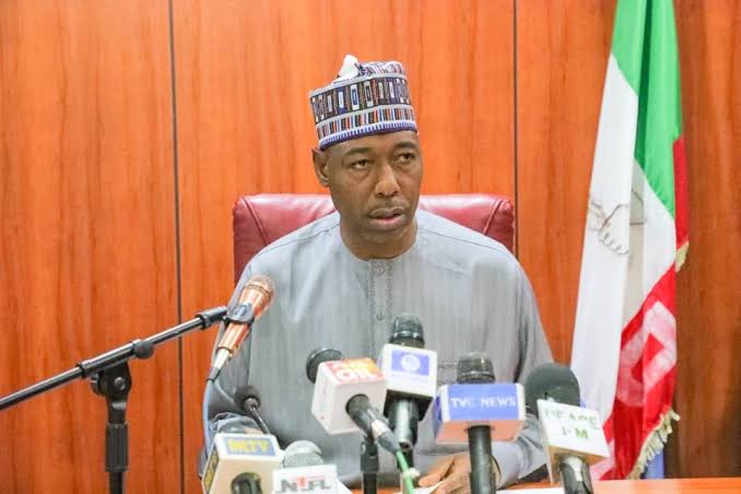 zl Governor of Borno State, Babagana Umara Zulum